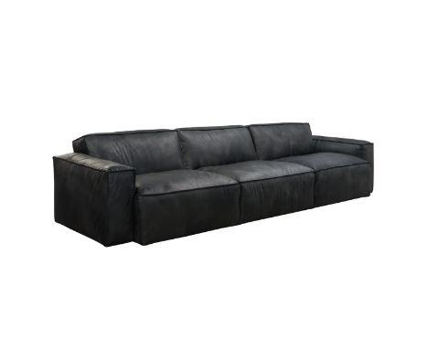 Buddy Medium Sofa 3 Seater Plonge Slate 281x101x70cm RRP  £ 4779