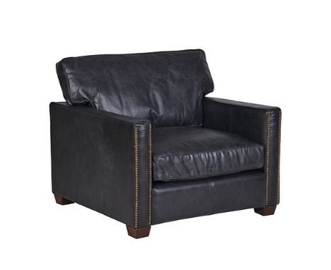 Farringdon Sofa 1 Seater Churchfield Ebony 101x100x89cm RRP  £ 1761
