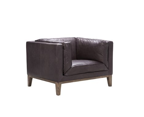 Bench Sofa 1 Seater Ride.Black & Weathered Oak 103x87x75cm RRP  £ 2400