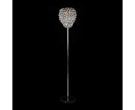 { Option of lots:  659, 659a } } } Petals Floor Lamp Brilliant(Uk) 32x32x165cm RRP  £ 1155