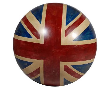 { Option of lots:  6039, 6039A, 6039B } } Ball  (40cm) Vintage Union Jack