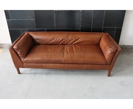 Reggio Sectional Suite Comprising Of High Back Left Hand Facing Turn Sofa Ride.Nut 208x89x85cm RRP £ 3282 ,Sectional High Bac