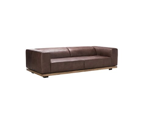 Gravity Sofa 3 Seater Napinha Ebony & Weathered Oak 235x105x71cm RRP  £ 5601