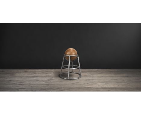 Barball 30" Vintage Bianco & Shiny Steel 
