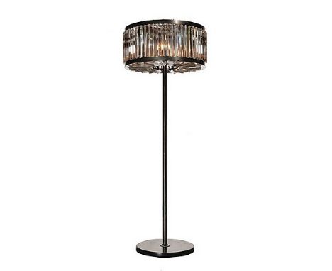 { Option of lots:  6192, 6192A } } Rex Floor Lamp Nat(Uk) Named after the historic Rex cinema in England with its beautiful 1