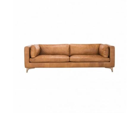 Dwell Sofa 2 Seater Napinha Camel & Weathered Oak 182x85x72cm RRP  £ 3801