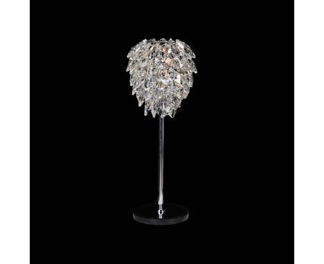 { Option of lots:  670, 670a } } } Petals Table Lamp Brilliant(Uk) 20x20x55cm RRP  £ 525