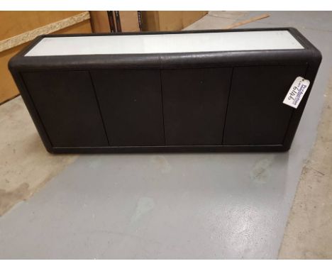 Light Up Console Table Old Saddle Black (Uk)