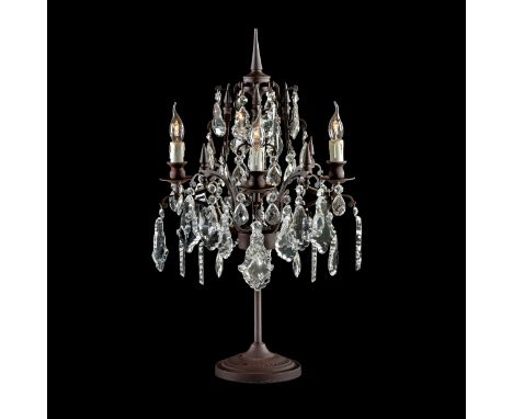 Baroque Table Lamp Antique Rust (Uk) 45x45x80cm RRP  £ 945