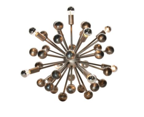 { Option of lots:  6020, 6021 } } Atom Floor Lamp Sphere Nat(Uk)