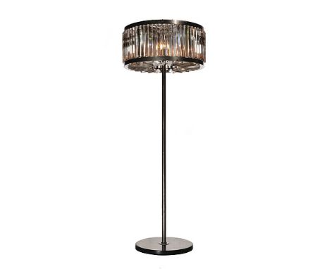 { Option of lots:  6192, 6192A } } Rex Floor Lamp Nat(Uk) Named after the historic Rex cinema in England with its beautiful 1
