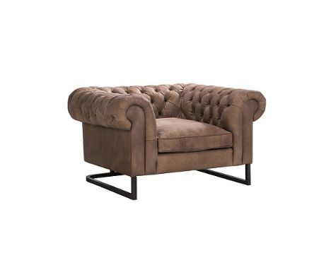 Piloti Sofa 1 Seater Destroyed Raw & Iron 128x105x73cm RRP  £ 3981