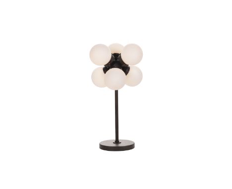 L256 Moondrop Table Lamp Opaline & Rou(Uk) 40x40x70cm RRP  £ 720