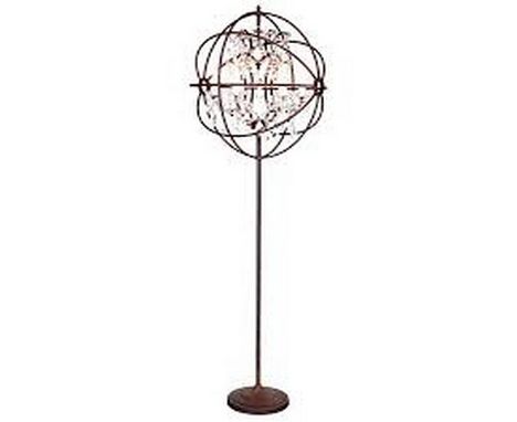 Gyro Crystal Floor Lamp Antique Rust (Uk) 61x61x177cm RRP  £ 1314
