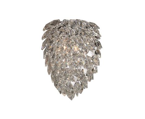 { Option of lots:  668, 668a } } } Petals Medium Sconce Lighting Brilliant(Uk) 32x18x36cm RRP  £ 690