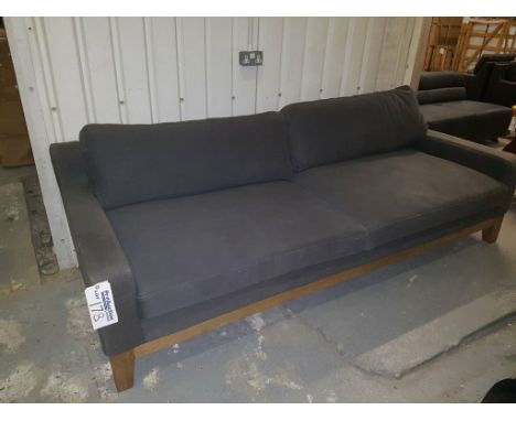 Chiswick Sofa Durry Grey & Weathered Oak 246.5x104x85cm RRP  £ 4342.5