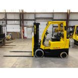 Hyster 5,000-LB. Capacity Forklift, Model S50FT, S/N H187V13034T, LPG, Cushion Tires 3-Stage Mast, 1