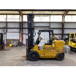 Caterpillar 15,500-LB. Capacity Forklift, Model GC70K, S/N AT8900859, LPG, Cushion Tires, 3-Stage Ma
