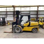 Yale 12,000-Capacity Forklift, Model GDP120VXNCGE112.7, S/N F813V03120F, Diesel, Dual Drive Solid Pn