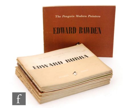 Penguin Books - A collection of Penguin Modern Painters books including amongst others, John Piper, Edward Bawden and David J