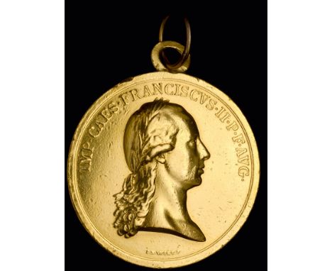 Austria, Gold Medal of Honour for English Cavalrymen, 1794 (Ehrenmedaille für Englische Kavalleristen), as awarded by the you