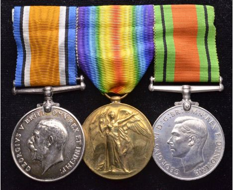 A Great War and World War 2 Group of 3 awarded to Corporal Arthur W. Jervis, 13th (County of London) Battalion, London Regime