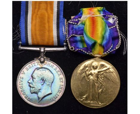 A Great War Pair and Plaque awarded to Private John Edward Warren, 4th Canadian Mounted Rifles (Central Ontario Regiment), wh