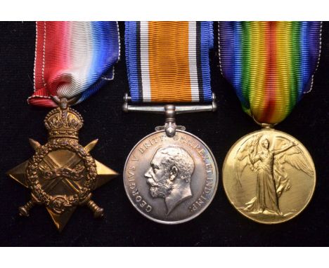 A Great War Officer’s Casualty Trio and Plaque awarded to Lieutenant Hugh Stewart Latimer Jordan, who first joined the Honour
