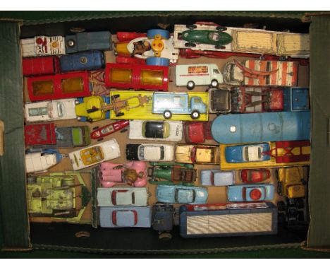 Corgi, approx forty diecast vehicles to include cars, lorries, tv characters, milk vans and a Karrier mobile shop, all unboxe