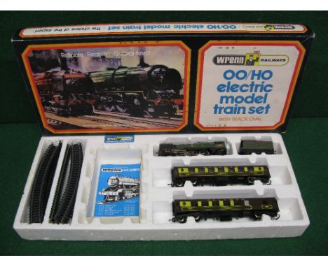 Wrenn, Set 3 train set comprising of: West Country 4-6-2 Dorchester Pullman cars No. 73 and 77, brake van, quantity of Lima t