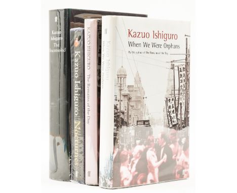 Ishiguro (Kazuo) When We Were Orphans, original boards, dust-jacket, 2000; Nocturnes, "slipcased edition", original boards, s