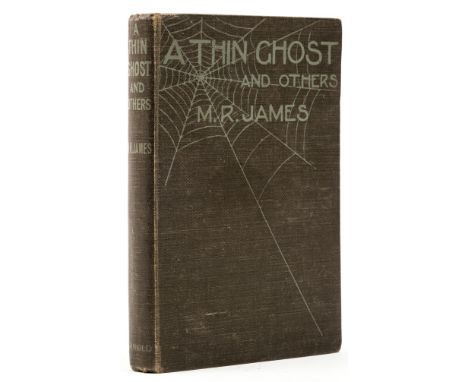 James (M.R.) A Thin Ghost and Others, first edition, half-title, original decorative cloth, light bumped at extremities, othe