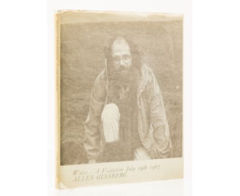 Ginsberg (Allen) Wales: A Visitation July 29th 1967, first edition, one of 100 copies singed by the author and with a 7-inch 