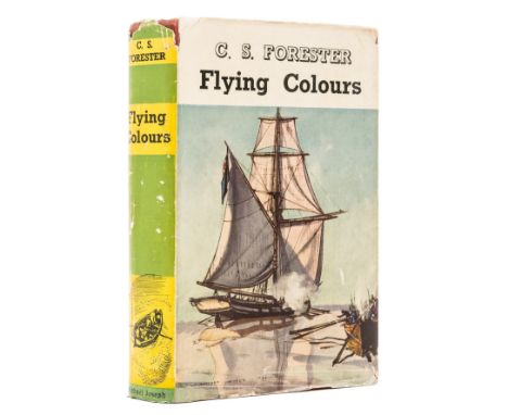 Forester (C.S.) Flying Colours, first edition, signed by the author on title, original red cloth, light browning to spine, li