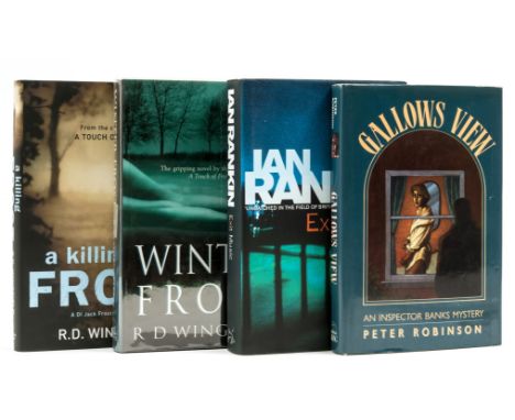 Robinson (Peter) Gallows View, signed by the author "Introducing DCI Banks" on title, boards spine bumped at foot, jacket wit