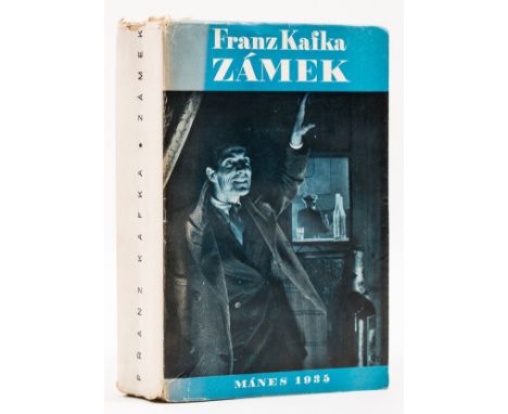 Kafka (Franz) Zámek. [The Castle], first Czech edition, loose as issued, a few small chips to spine foot, dust-jacket, with p