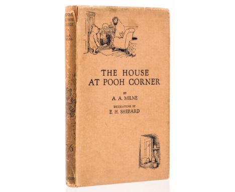 Milne (A. A.) The House at Pooh Corner, first edition, half-title, illustrations by Ernest Shepard, light browning strip to e