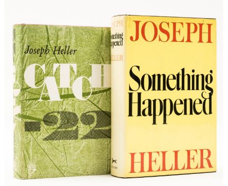 Heller (Joseph) Catch-22, first English edition, publisher's advertising postcard loosely inserted, original boards, second i