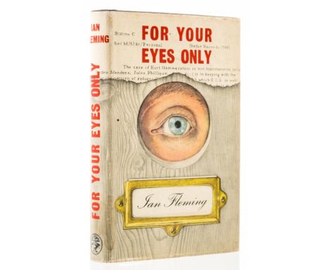 Fleming (Ian) For Your Eyes Only, first edition, original boards with eye design in white to upper cover, spine lettered in g