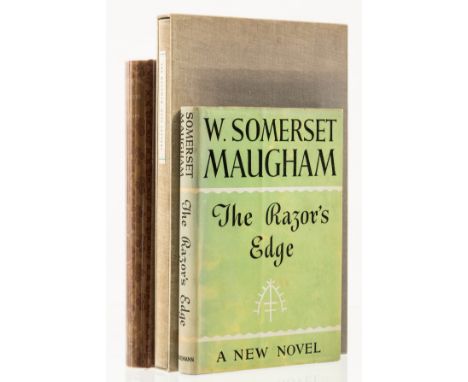 Maugham (William Somerset) The Razor's Edge, first English edition, original cloth, dust-jacket, spine faded, light creasing 