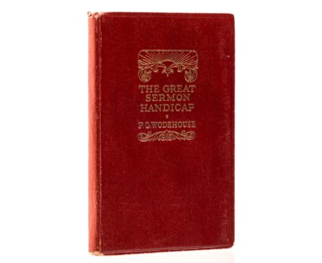 Wodehouse (P.G.) The Great Sermon Handicap, first edition, half-title, light spots to fore-edge, original imitation morocco, 