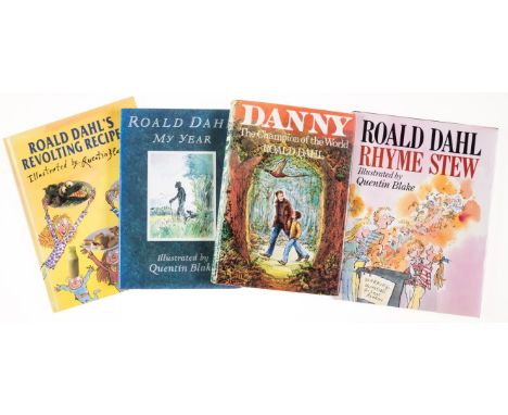 Dahl (Roald) Rhyme Stew, reprint, signed presentation inscription from the author "to Jane of Pisa love Roald 1989" on front 