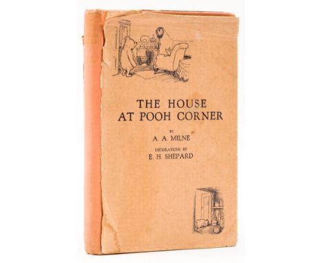 Milne (A. A.) The House at Pooh Corner, first edition, pictorial endpapers browned, illustrations by Ernest Shepherd, origina