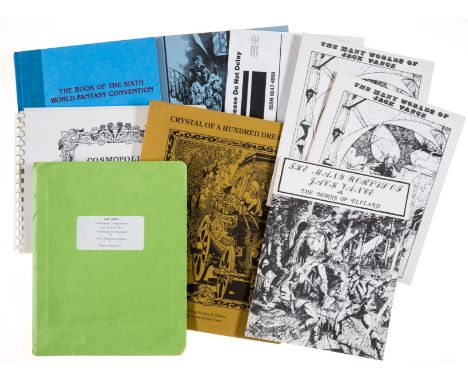 Vance (Jack).- Hewett (Jerry) &amp; Daryl F. Mallett. The Work of Jack Vance, first edition, one of 250 copies signed by the 