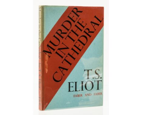 Eliot (T.S.) Murder in the Cathedral, first edition, T.L.s from the author thanking the recipient "Father Nicholson" for his 