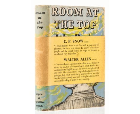 Braine (John) Room at the Top, first edition, small ink ownership name to front free endpaper, light spotting to endpapers an