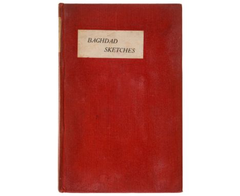 Stark  (Freya) Baghdad Sketches, first edition, ink ownership name to front free endpaper, original boards, paper title label