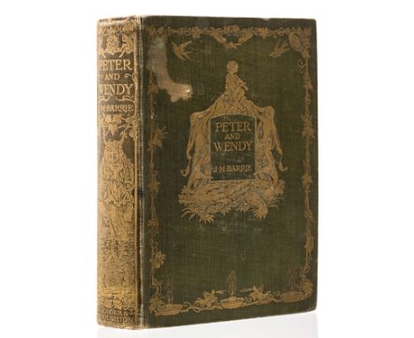 Barrie (J.M.) Peter and Wendy, first edition, illustrations by F. D. Bedford, endpapers lightly browned, bookplate removed fr