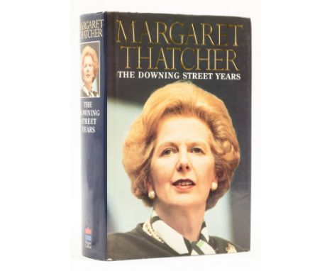 Thatcher (Margaret) The Downing Street Years, first edition, signed presentation inscription from the author "to HRH Prince A