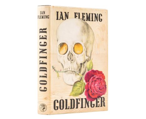 Fleming (Ian) Goldfinger, first edition, original boards with skull design in gilt and blind, spine lettered in gilt, dust-ja